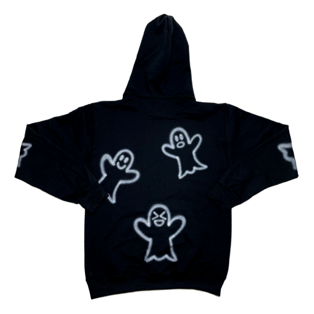 Ghost Hoodie (Black)