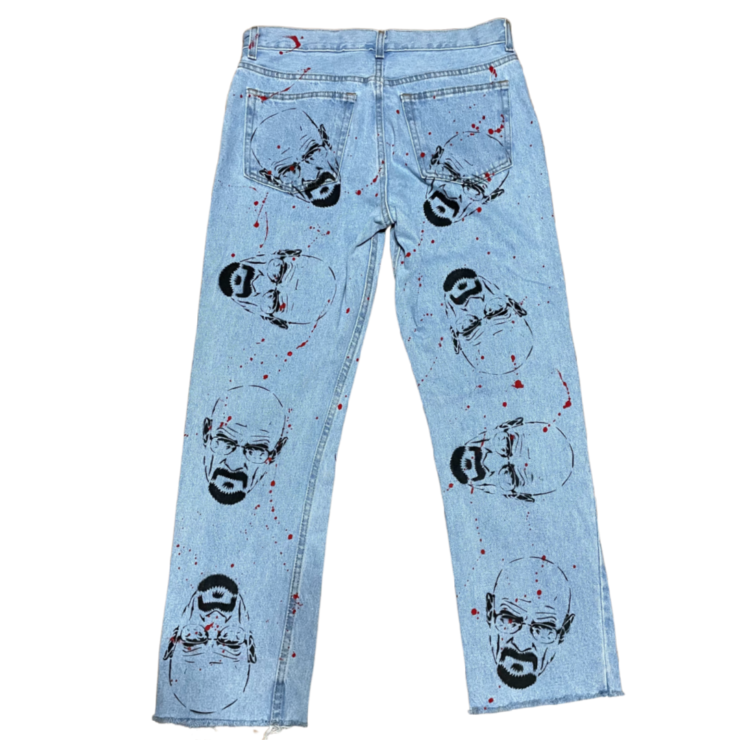 WW Blood Splatter Denim 1/1 (32x30)