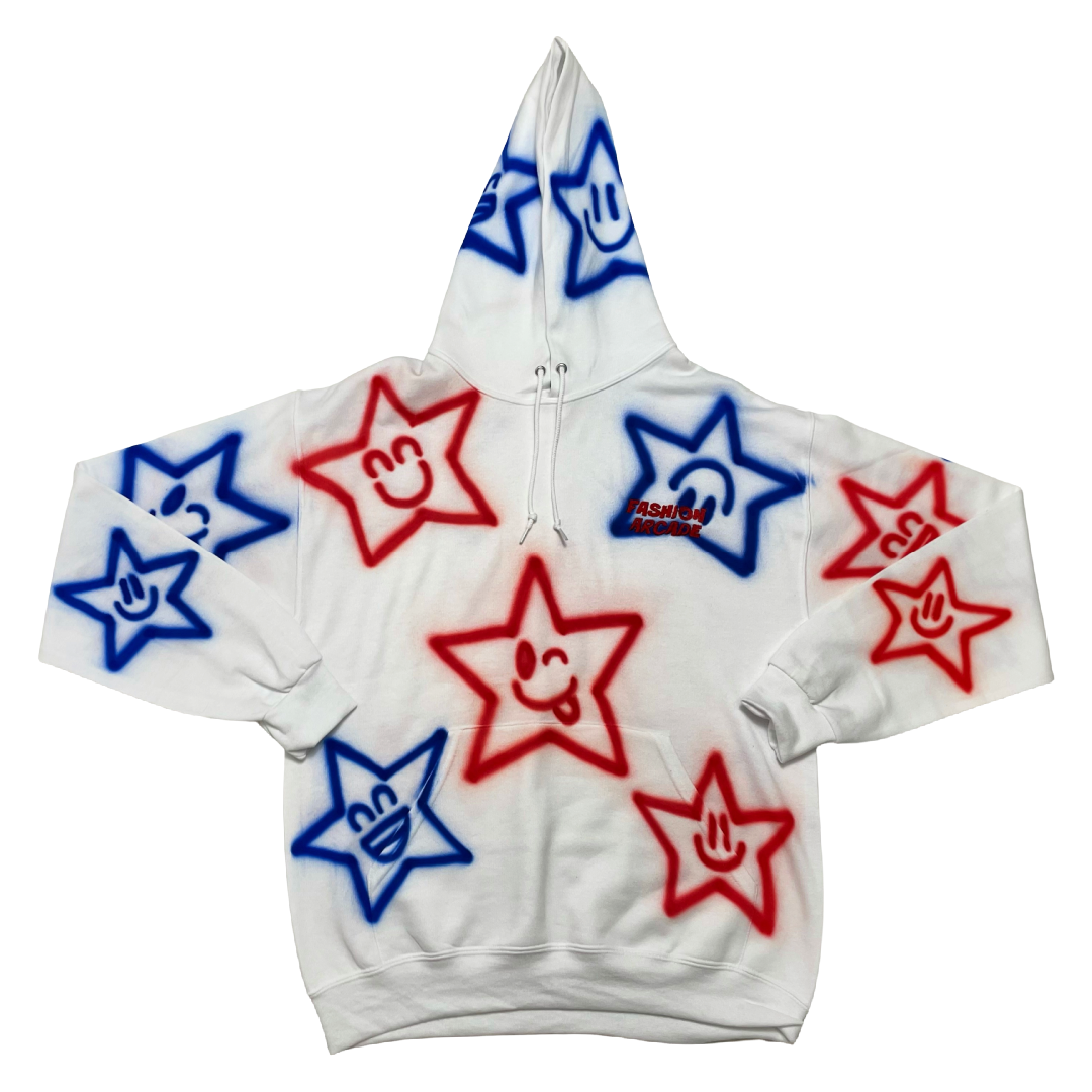 Red, White & Blue Hoodie