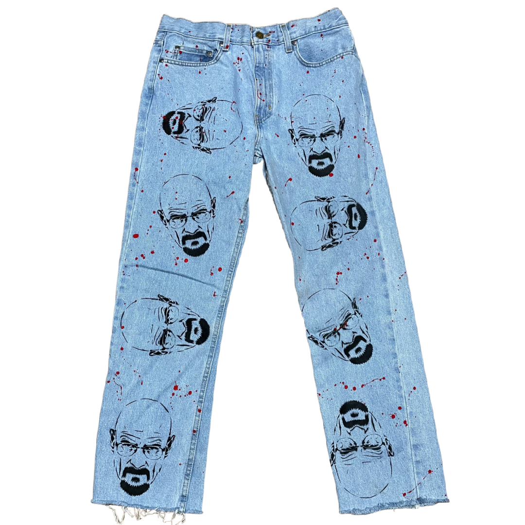 WW Blood Splatter Denim 1/1 (32x30)