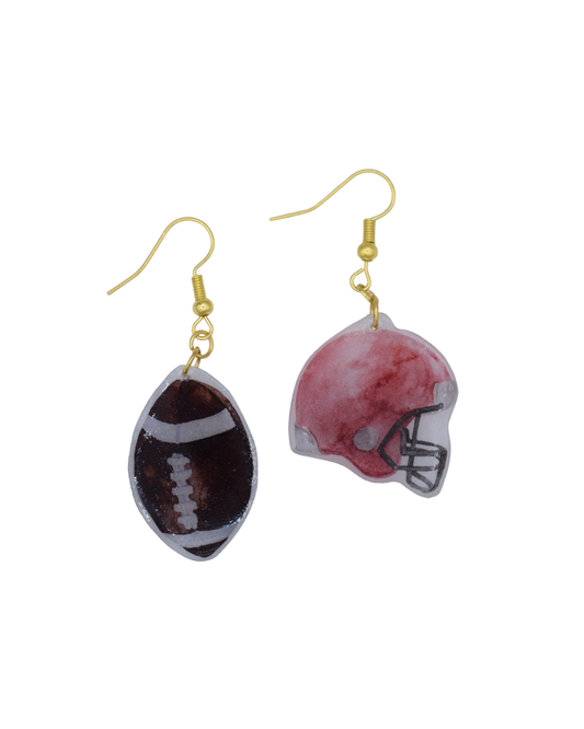 Football Earrings
