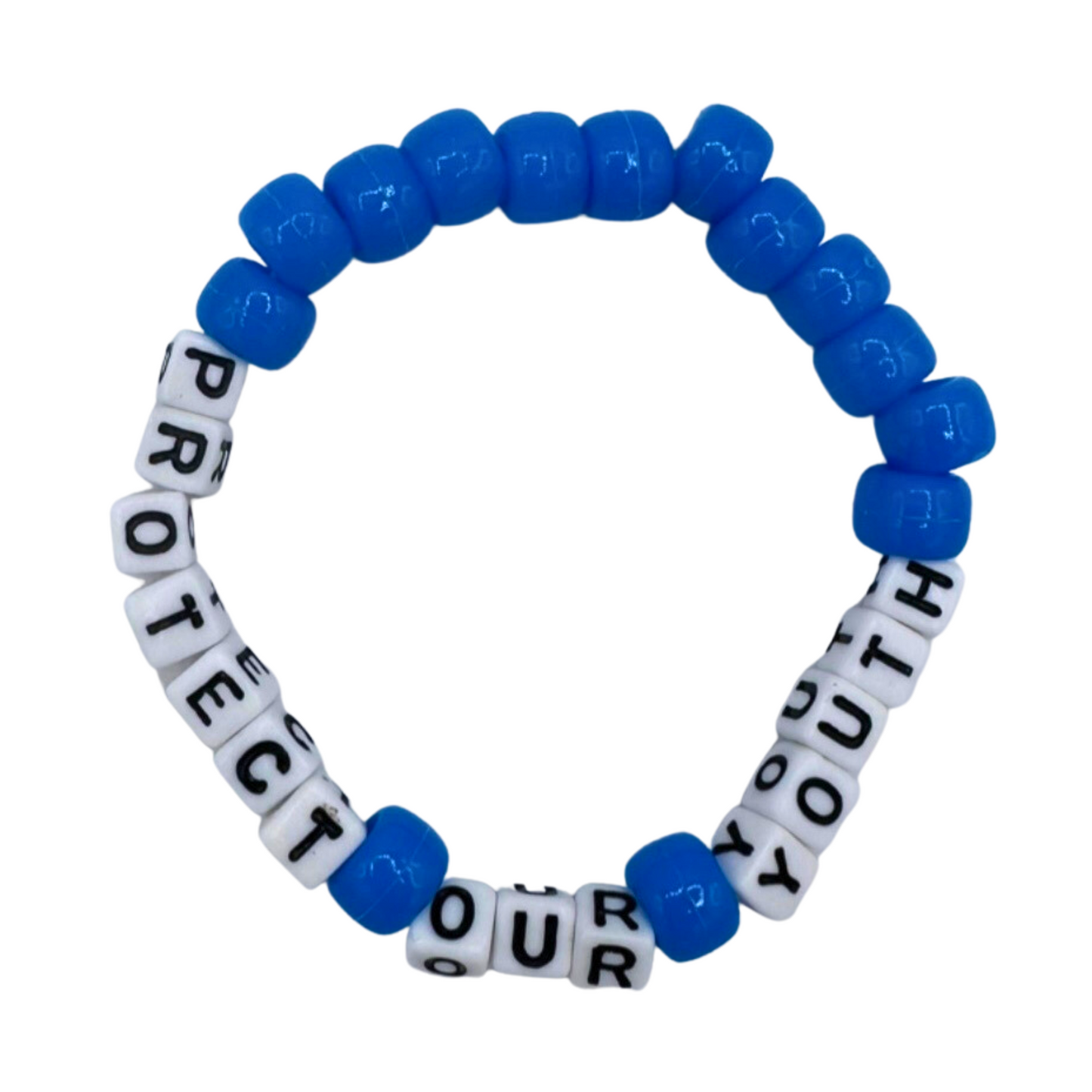 Protect Our Youth Bracelet (Blue)