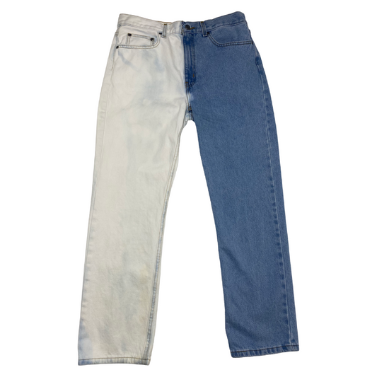 Two Tone Denim (Blue&White)