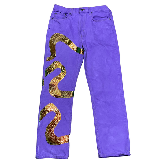 Snakeskin Denim 1/1 (32x30)