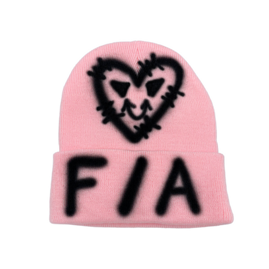 Misunderstood Love Beanie (Pink)